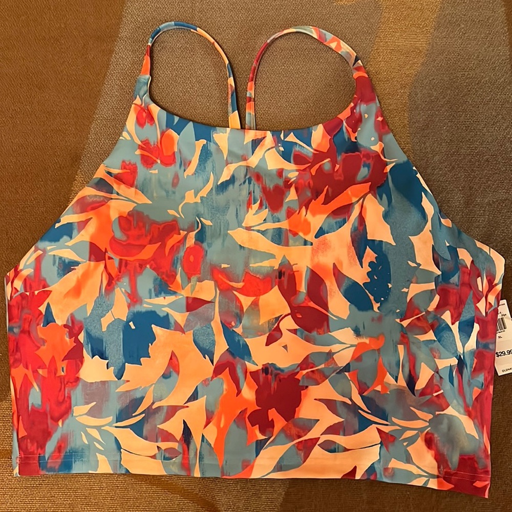 NWT Long Line PowerSoft Sports Bra top, XL